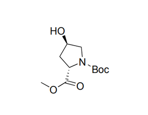 Cosméticos solubles en polvo blanquecino N-Boc-trans-4-Hydroxy-L-proline methyl éster