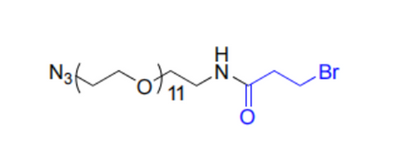 Bromoacetamido-PEG11-azida