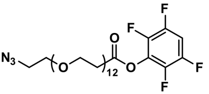 Ester azido-PEG12-TFP