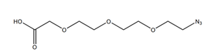 Ácido 2- [2- [2- (2-azidoetoxi) etoxi] etoxi] acético Ácido 11-Azido-3,6,9-trioxaundecanoico