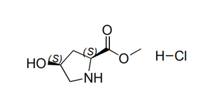 Cosméticos solubles en polvo blanquecino Clorhidrato de (2S,4S)-4-hidroxipirrolidina-2-carboxilato de metilo
